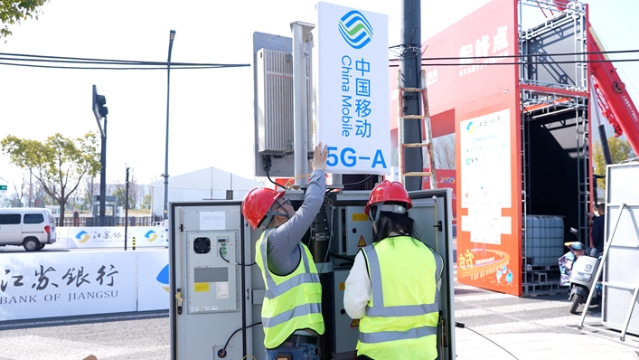 2025南通馬拉松激情開(kāi)跑，南通移動(dòng)全力保障通信暢通
